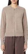 AllSaints Effie Zip Cardigan