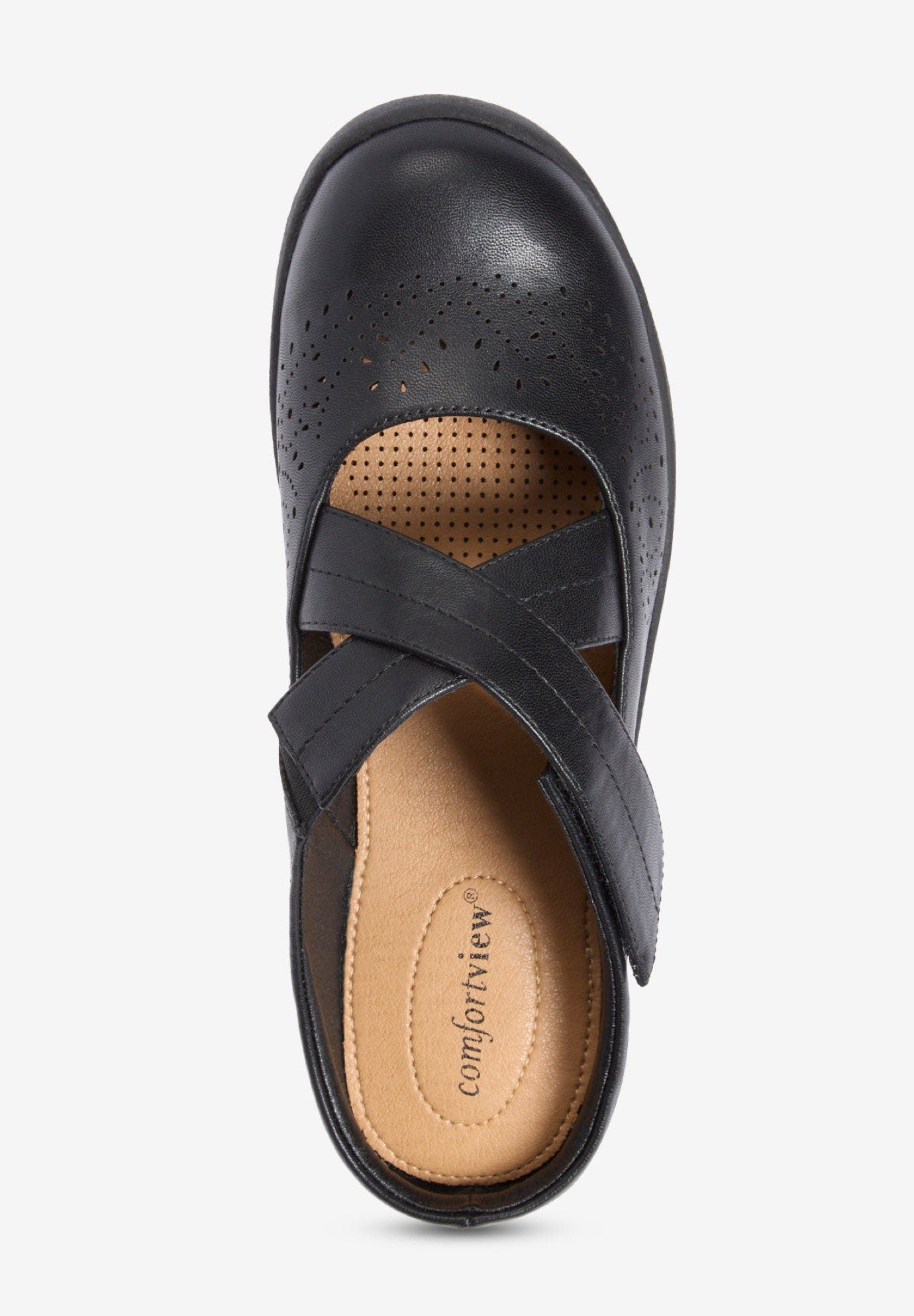 Comfortview The Archie Mule, Alternate, color, Black