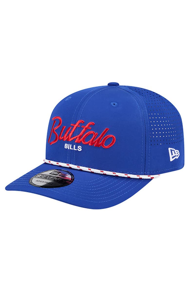 New Era Men's New Era Royal Buffalo Bills Script 9SEVENTY Adjustable Hat, Main, color, Royal