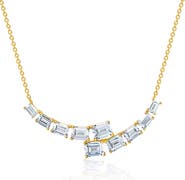 Crislu Oppulent Drops Pendant Necklace