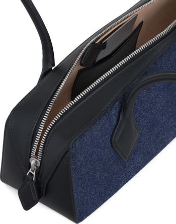 バッグ LE TECKEL ミディアムデニム Alaïa Medium Le Teckel Denim East/West Shoulder Bag | Nordstrom