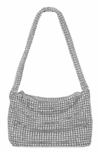 Jessica McClintock Fiona Rhinestone Embellished Shoulder Bag