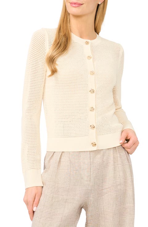 Kayla Pointelle Cardigan