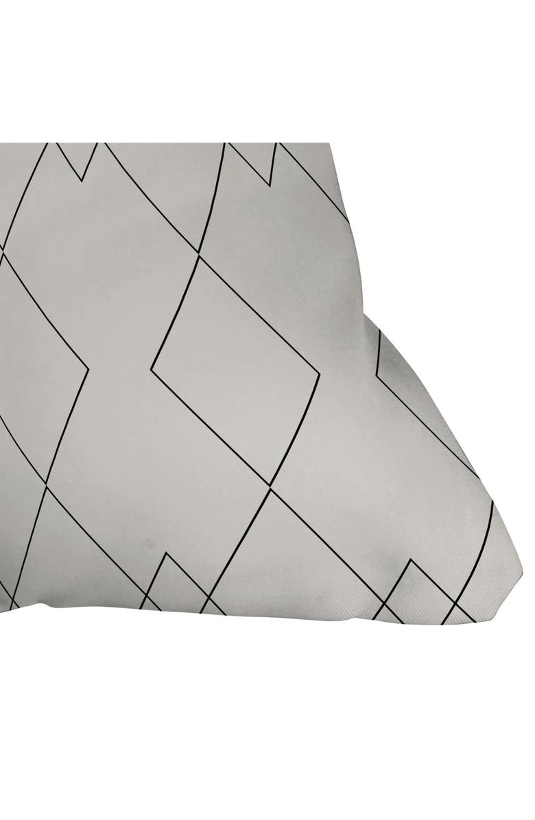 Deny Designs Colour Poems Throw Pillow, Alternate, color, White