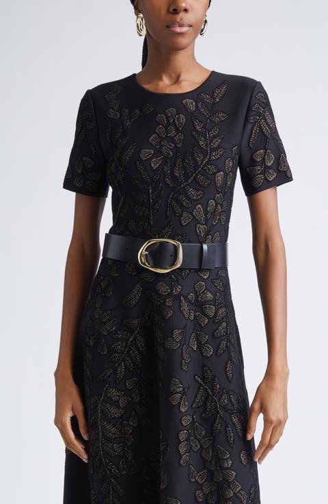 Sculptural Leather Belt