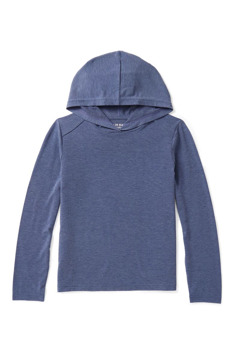 Kids' SeaBreeze Performance Hoodie, Main, color, NAVY BLAZER
