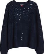 Vince Camuto Sequin Crewneck Sweater