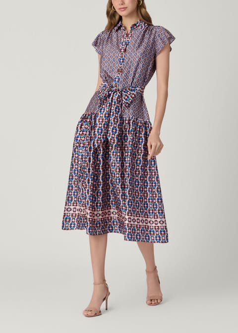 Kennedy Paulo Geo Print Dress
