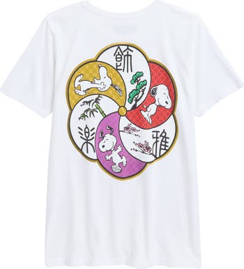 Kids' Peanuts<sup>®</sup> Japanese Snoopy Cotton Graphic T-Shirt