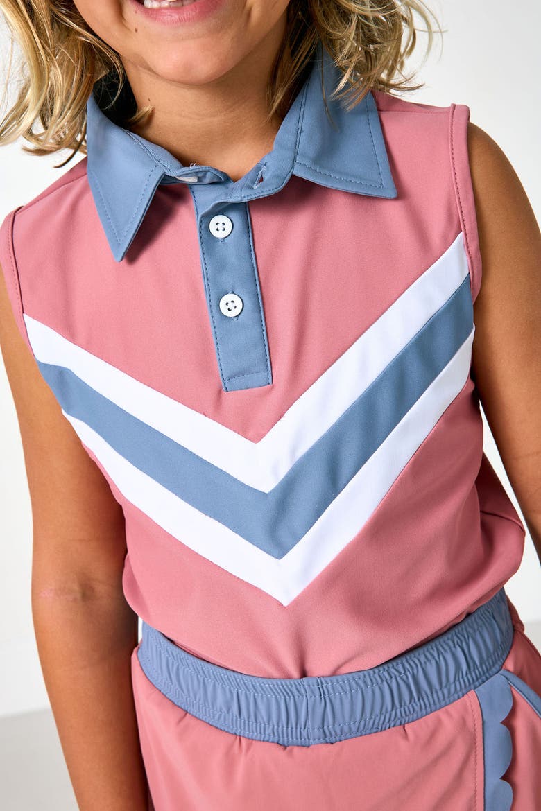Cheer Tank Top, Alternate, color, Dusty Pink/Slate