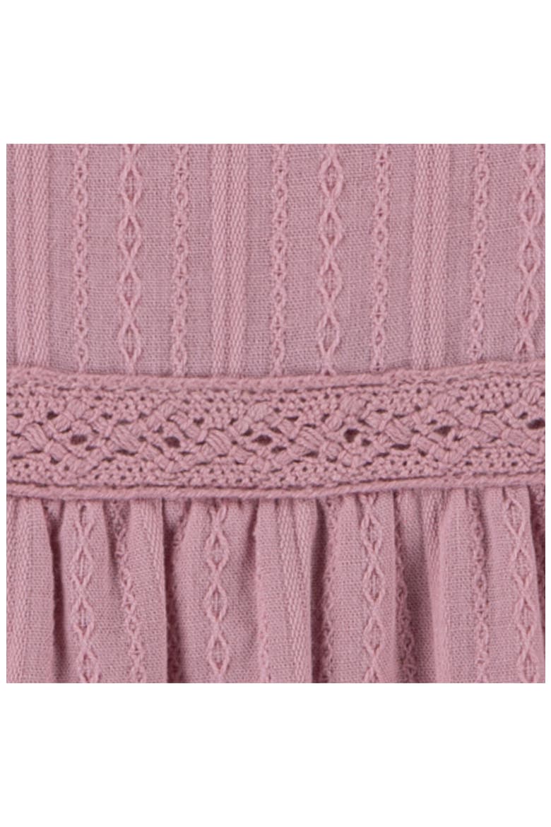 Kids' Boho Cotton Swing Top, Alternate, color, LILAS