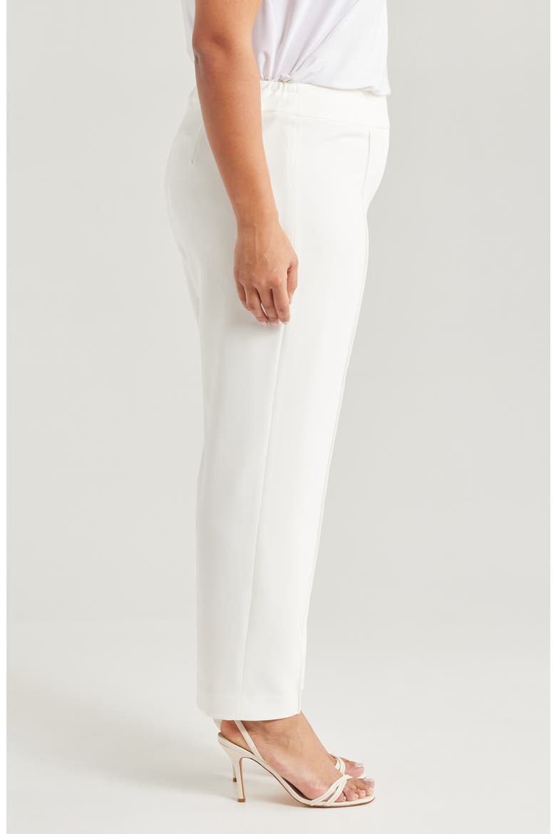 Flat Front Slim Pants, Alternate, color, VANILLA ICE
