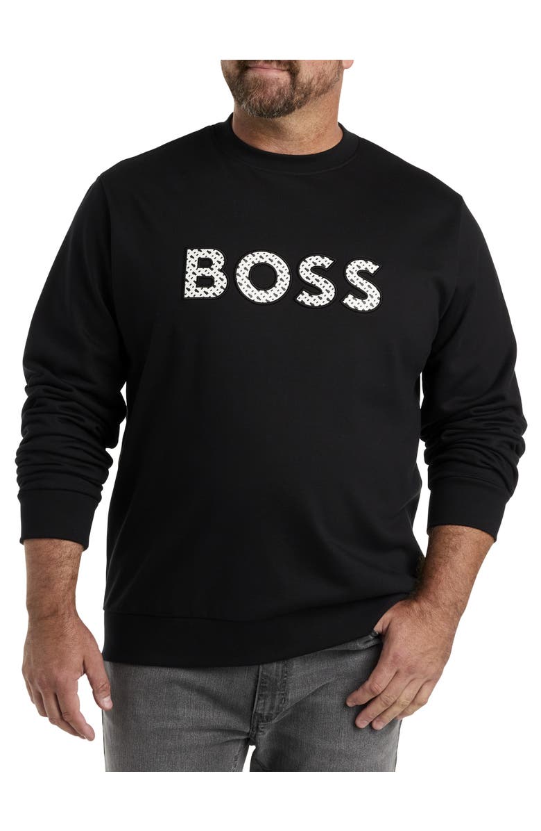 BOSS Soleri Crewneck Sweatshirt, Main, color,