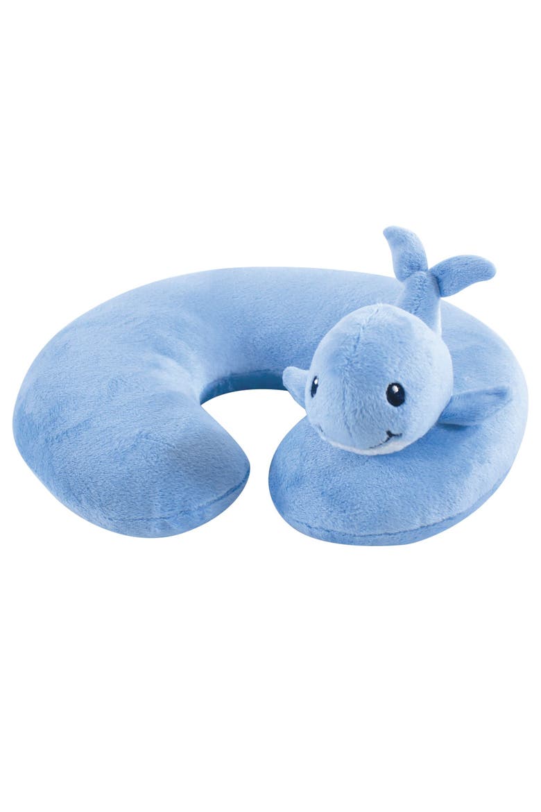 Travel Neck Cushion, Main, color, Whale