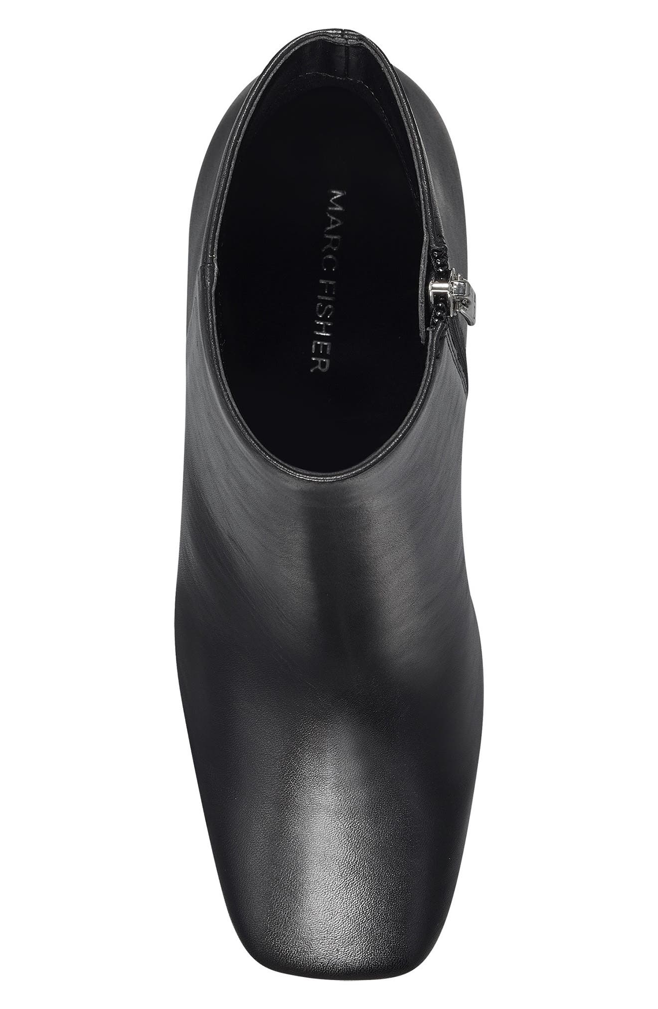 Marc Fisher Nebula Square Toe Bootie, Alternate, color, 