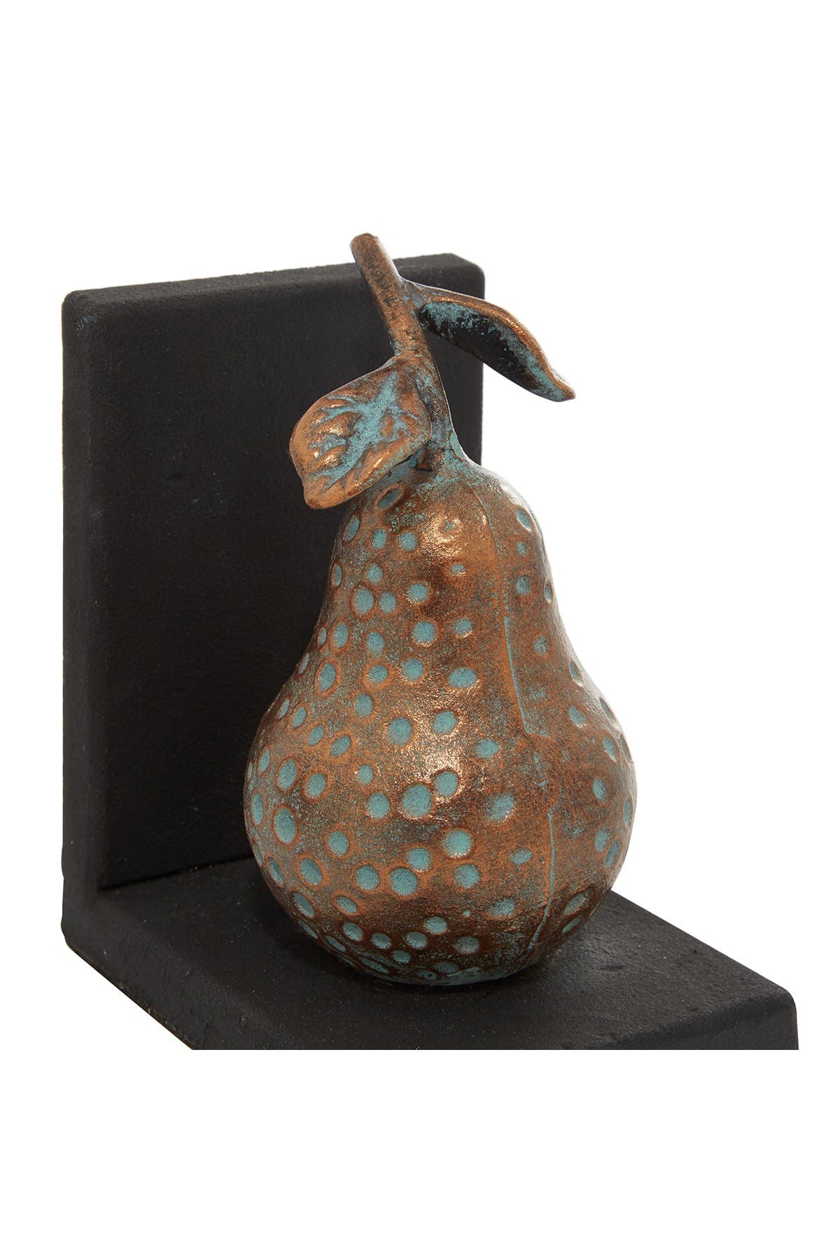 VIVIAN LUNE HOME Bronze Metal Contemporary Bookends, 5