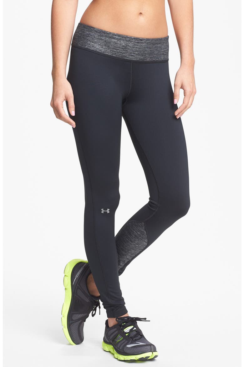 ColdGear® 'Cozy' Tights, Main, color, BLACK