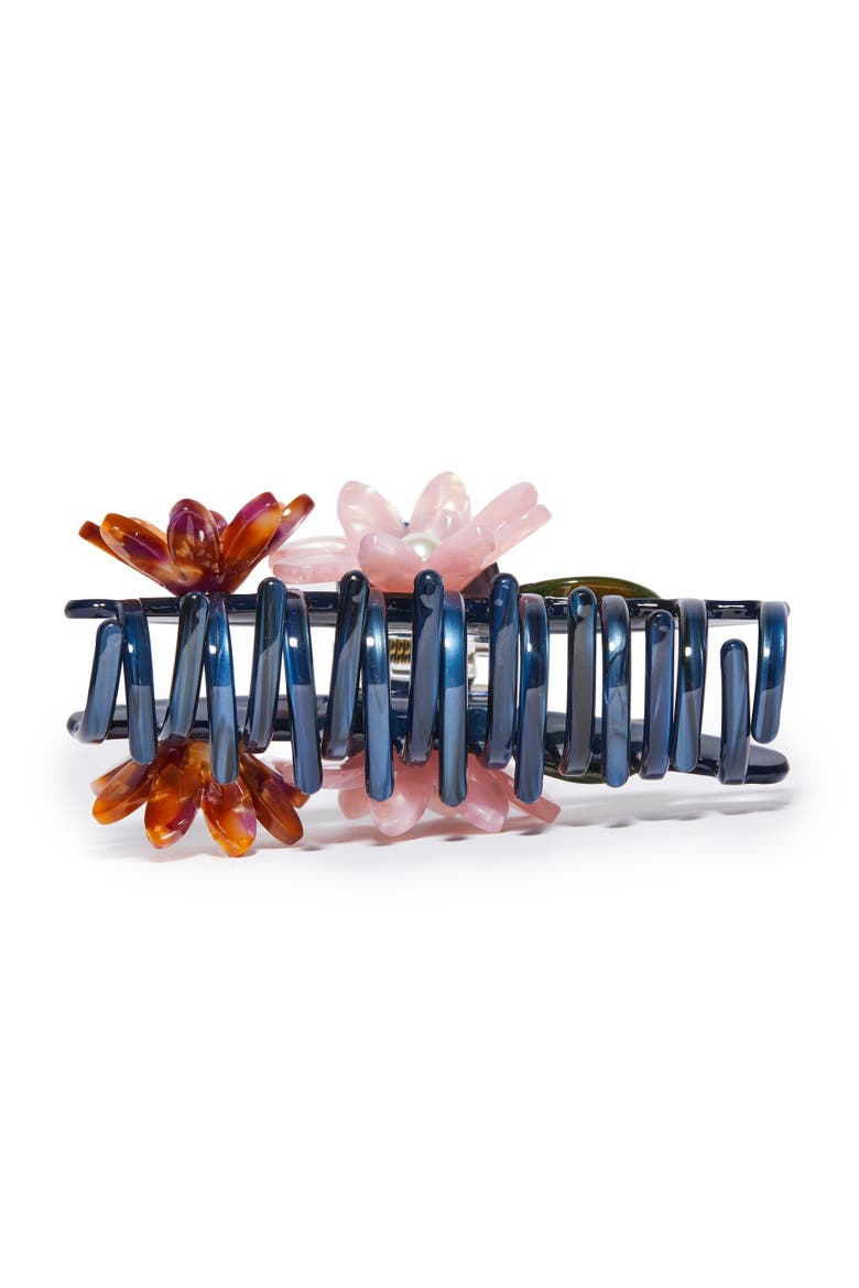 Petunia Claw Clip, Alternate, color, SUNSET FIELDS 999
