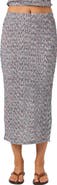 O'Neill Bailey Smocked Midi Skirt