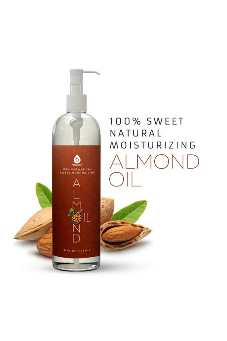 100% Pure & Natural Sweet Almond Oil, Alternate, color, Multicolor