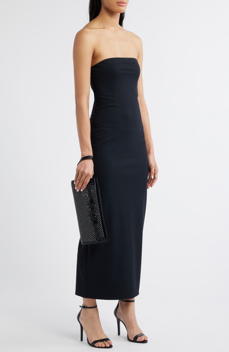 Rebecca Minkoff Curb Link Crystal Wristlet Clutch, Alternate, color,