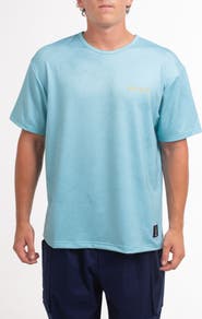 VAST Patina Aqua Terra Performance Graphic T-Shirt