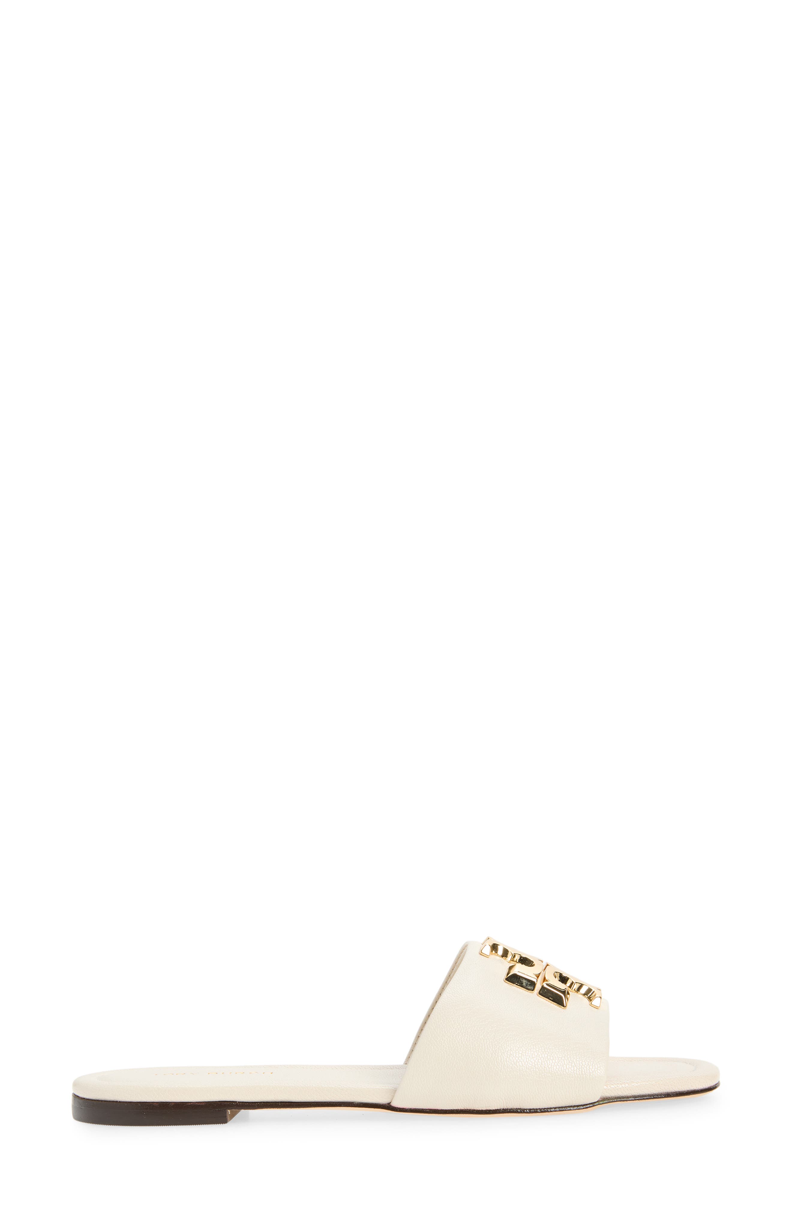 Eleanor Slide Sandal, Alternate, color, LIGHT CREAM / GOLD