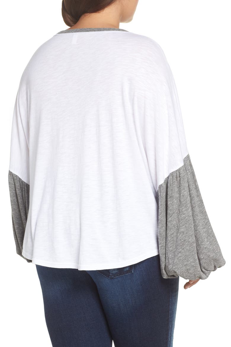Fem Sport Tee, Alternate, color, WHITE