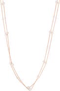 EFFY 14K Yellow Gold Freshwater Pearl Long 36'' Strand Necklace