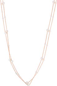 EFFY 14K Yellow Gold Freshwater Pearl Long 36'' Strand Necklace