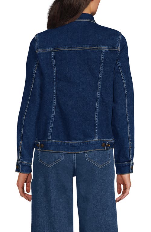 LANDS' END LANDS' END DENIM TRUCKER JACKET