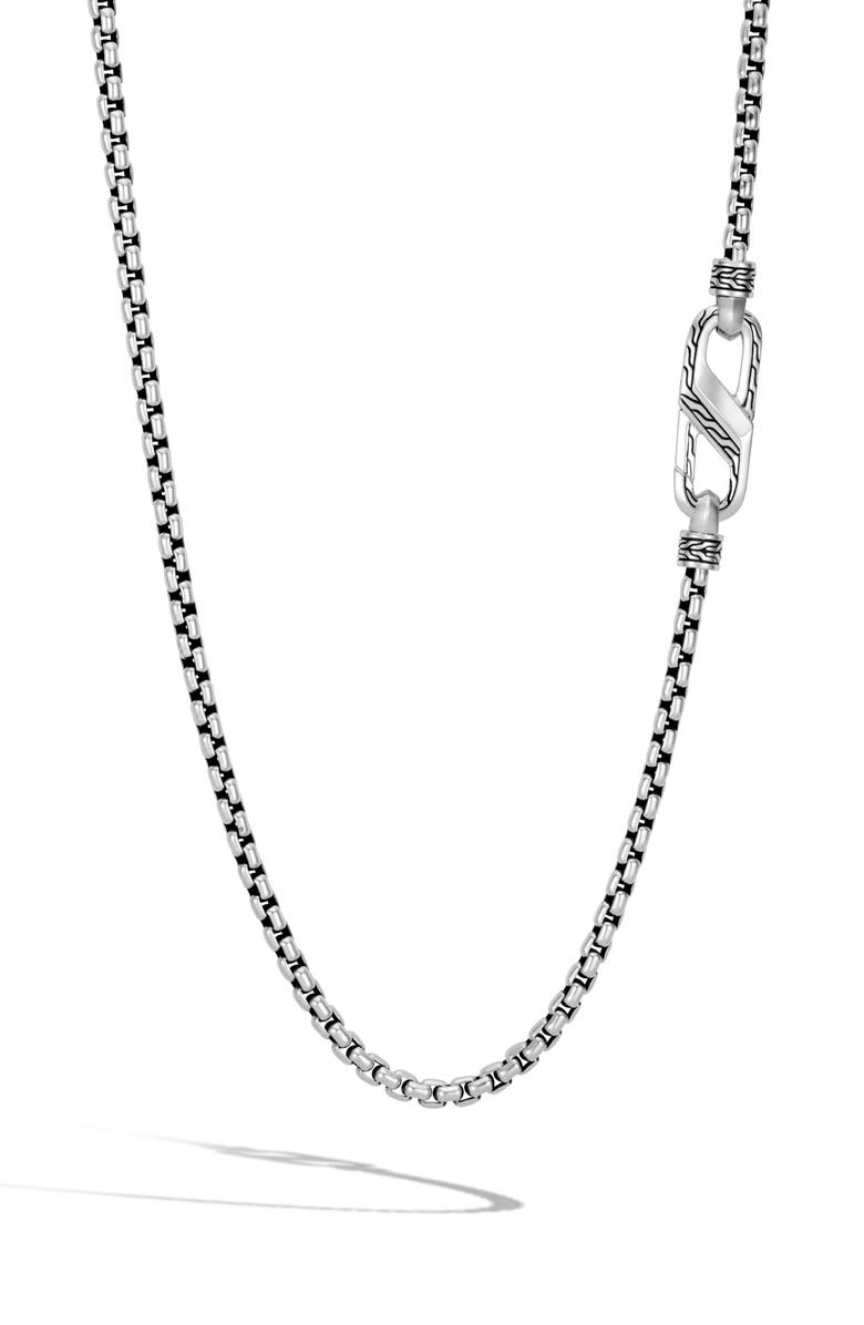 John Hardy Men's Classic Box Chain 4mm Necklace, Alternate, color,
