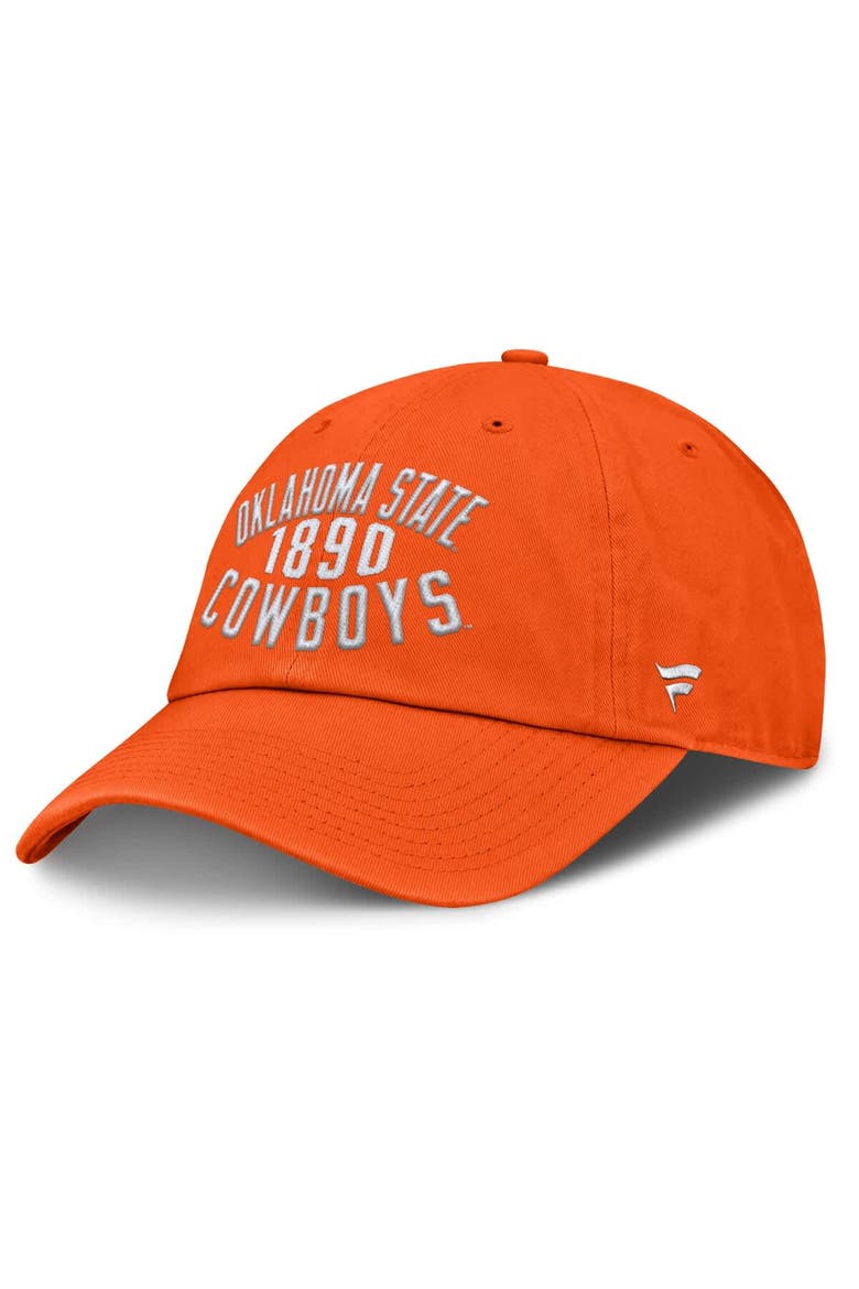 Men's Fanatics Orange Oklahoma State Cowboys Archer Adjustable Hat, Alternate, color, Orange