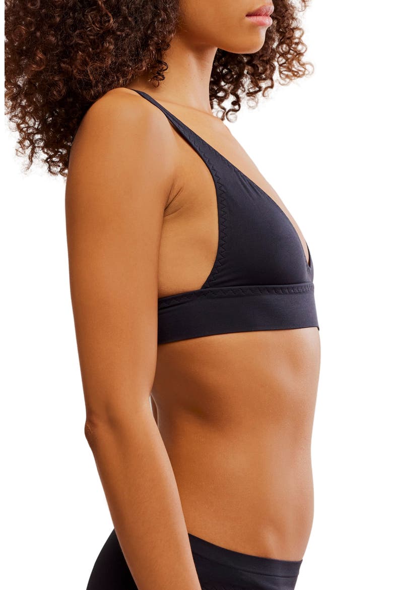 From the Start Bralette, Alternate, color, BLACK