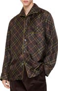 Burberry Check Silk Pyjama Shirt