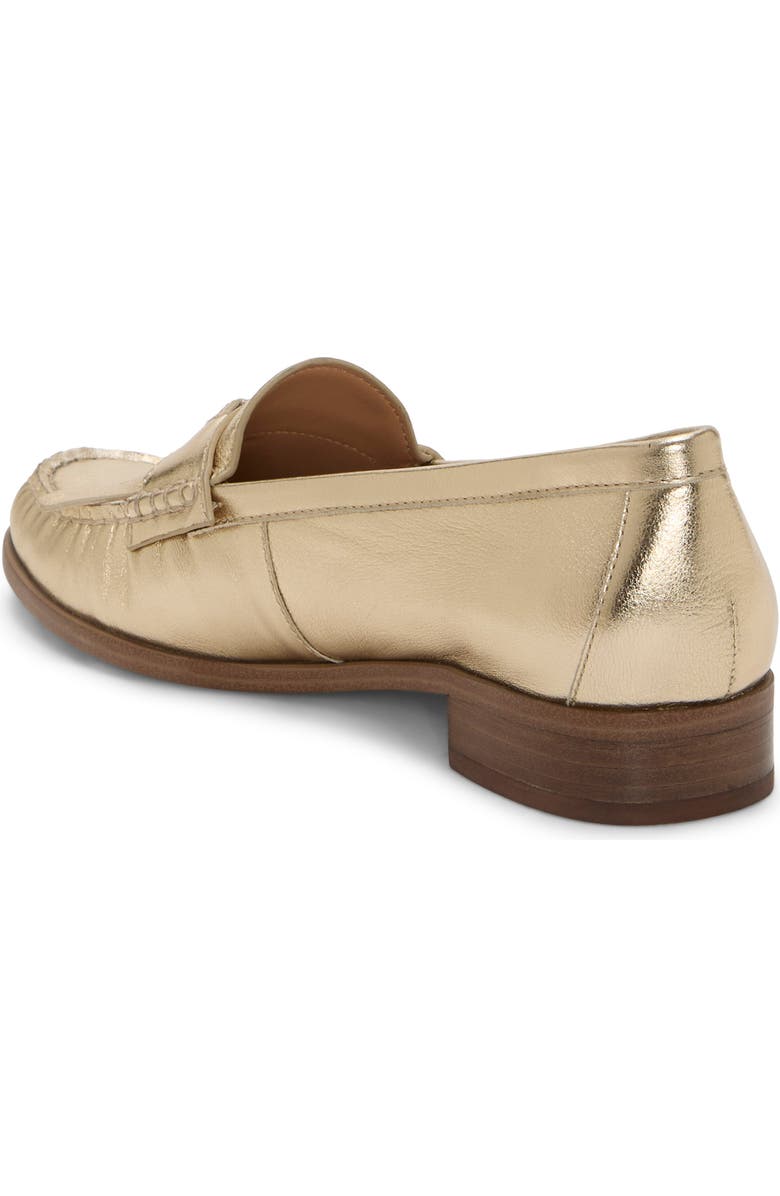 Vince Camuto Cosette Fringe Loafer, Alternate, color, Egyptian Gold