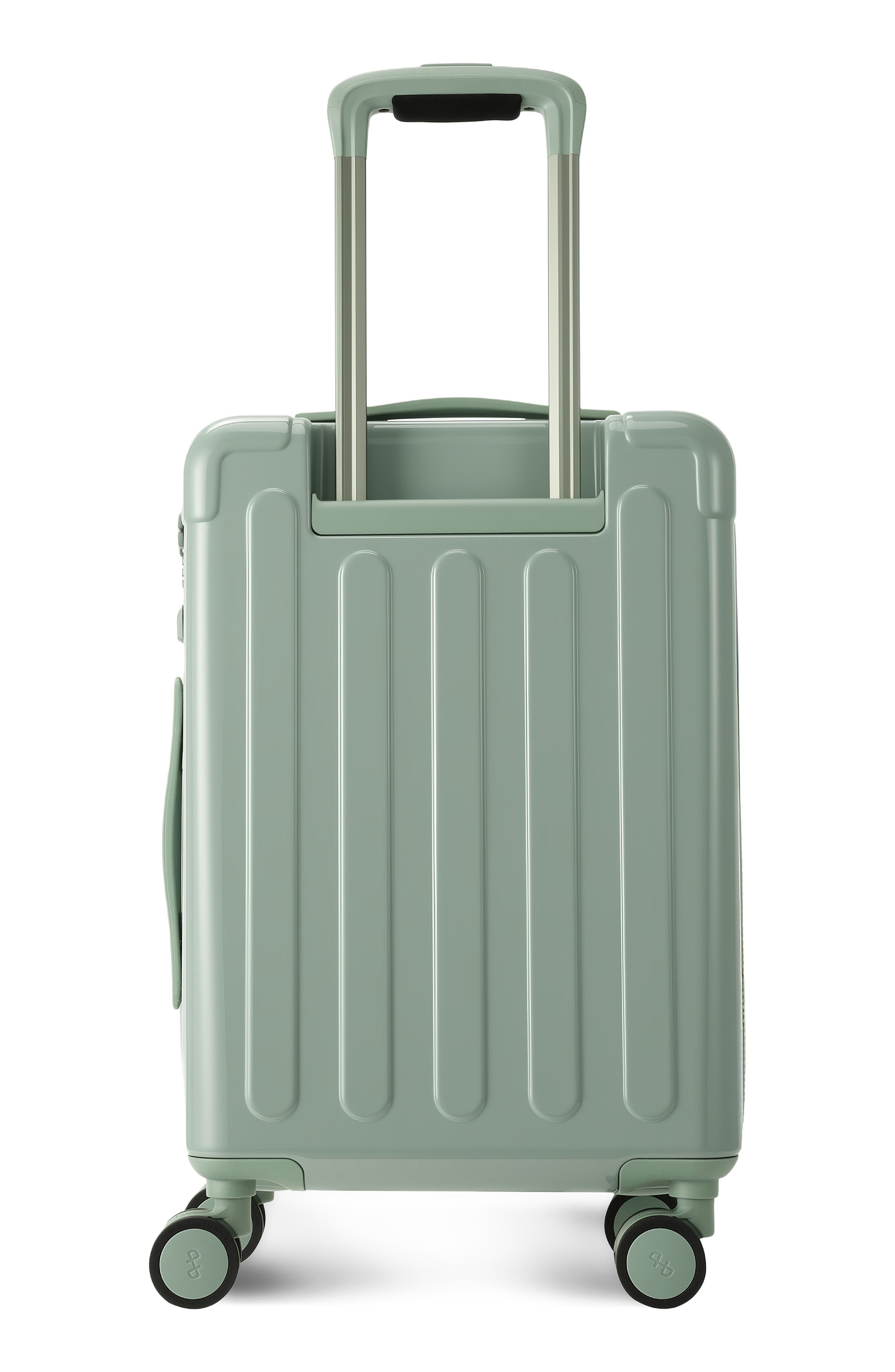 Hedgren Nostos Glossy Spinner Carry-On, Alternate, color, Laguna