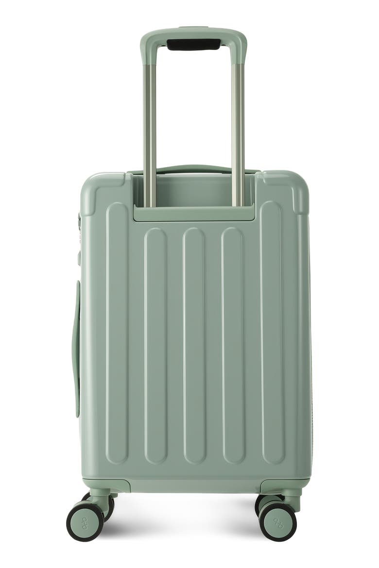 Nostos Glossy Spinner Carry-On, Alternate, color, LAGUNA