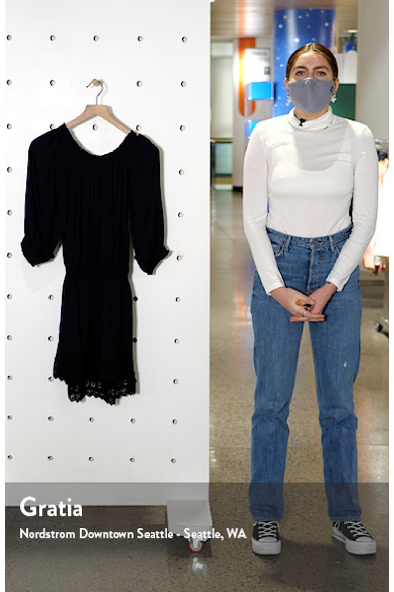 Ivy Off the Shoulder Cover-Up Dress video