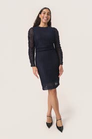 Soaked in Luxury SLSolveig Long Sleeves Slim Fit Dress