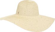Calvin Klein Marled Sequin Straw Hat