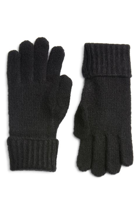 Ribbed Cuff Gloves
