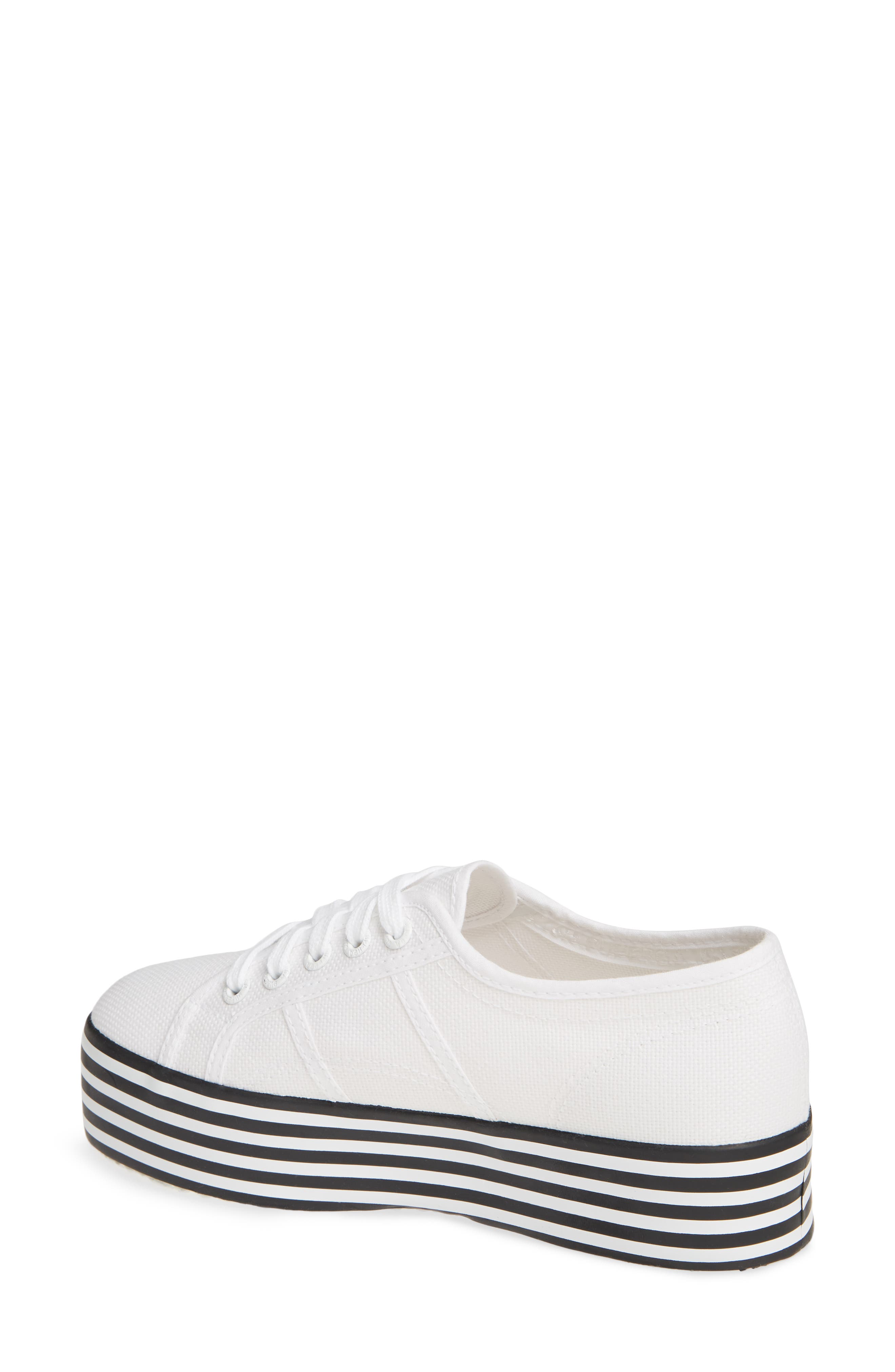 2790 Platform Sneaker, Alternate, color, BLACK / WHITE