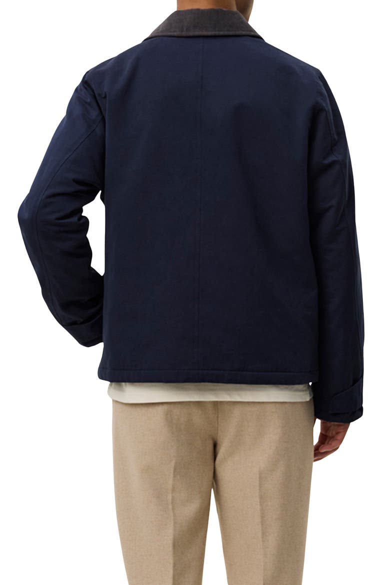 Montana Cotton Blend Jacket, Alternate, color, DARK NAVY