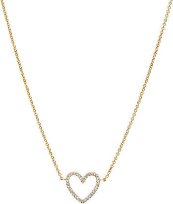 Eden Open Heart Pendant Necklace Eden Open Heart Pendant Necklace