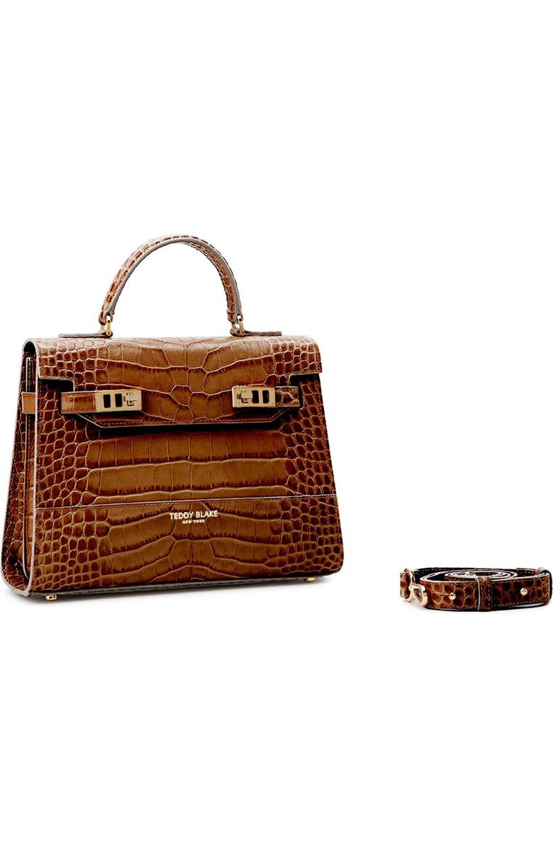 Teddy Blake Kim Croco 11", Alternate, color, Brown