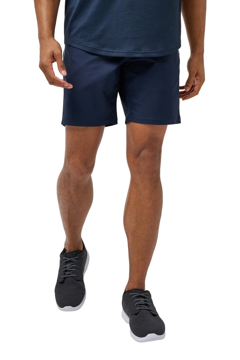 Sport Mode Twill Shorts, Main, color, TOTAL ECLIPSE
