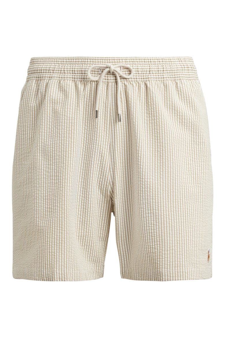 Traveler Classic Swim Trunks, Alternate, color, BEIGE