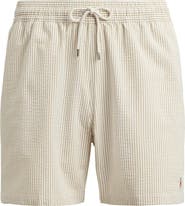 Polo Ralph Lauren Traveler Seersucker Swim Trunks