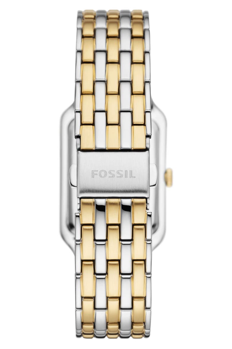 Raquel Bracelet Watch, 26mm x 32mm, Alternate, color, TWO TONE
